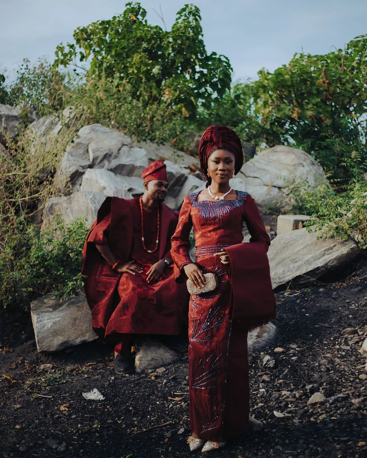 Nigerian couple enjoying time together 2